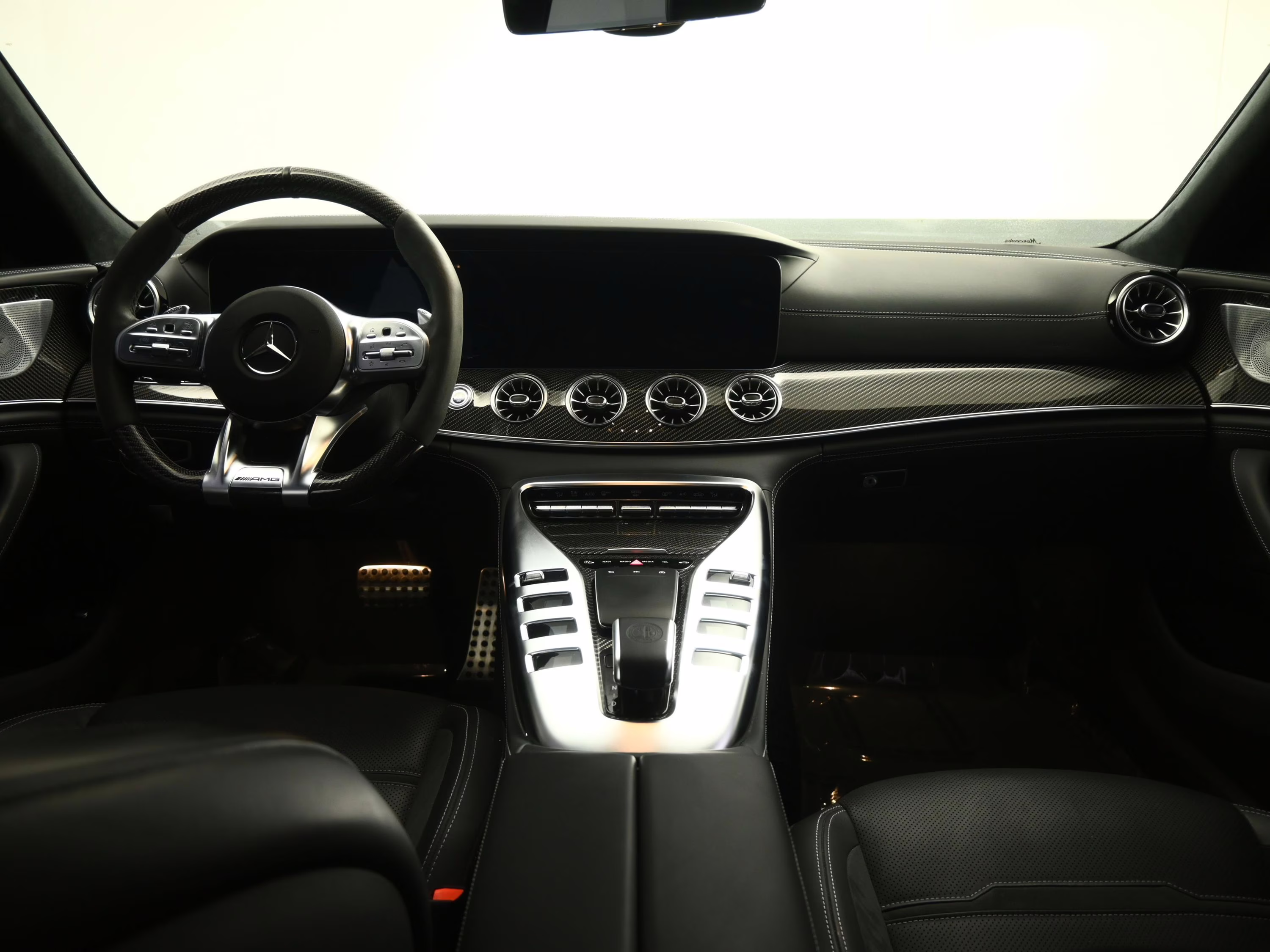 2020 Obsidian Black Metallic Mercedes-Benz AMG GT 63 S AWD Hatchback