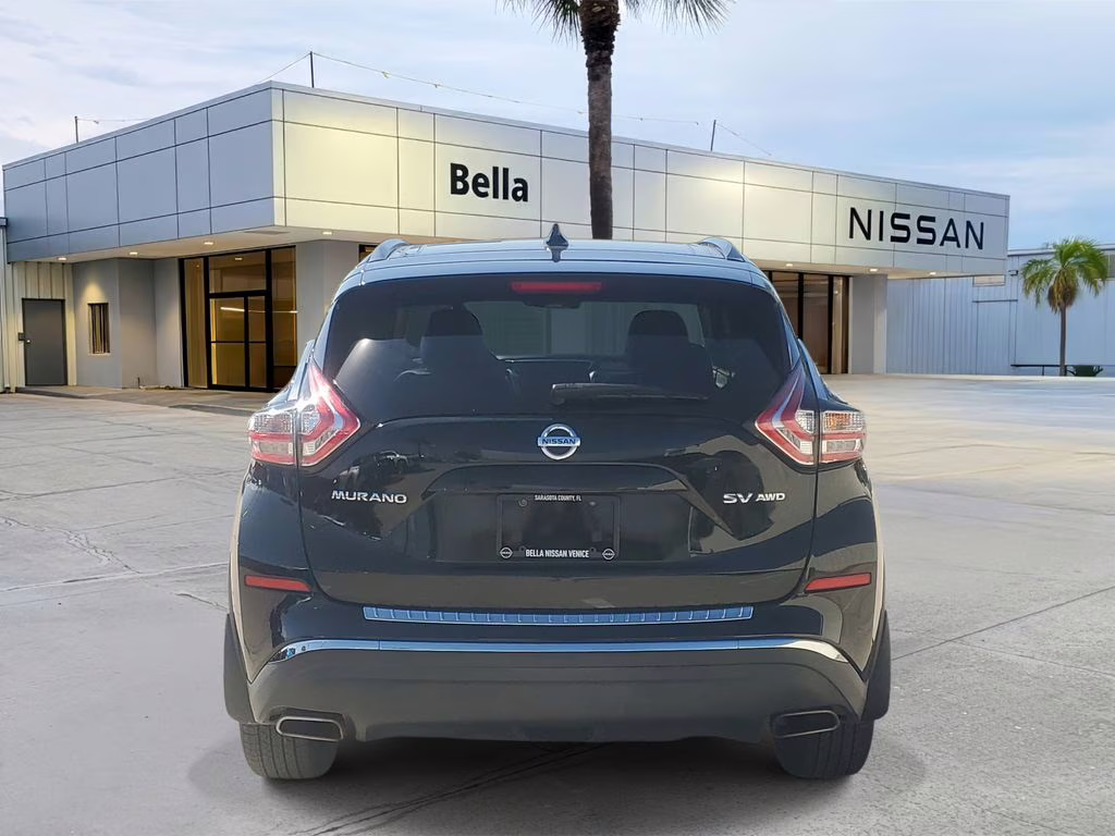 2017 Magnetic Black Metallic Nissan Murano SV AWD SUV