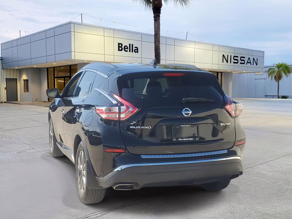 2017 Magnetic Black Metallic Nissan Murano SV AWD SUV