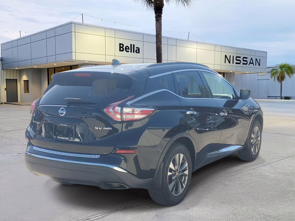 2017 Magnetic Black Metallic Nissan Murano SV AWD SUV