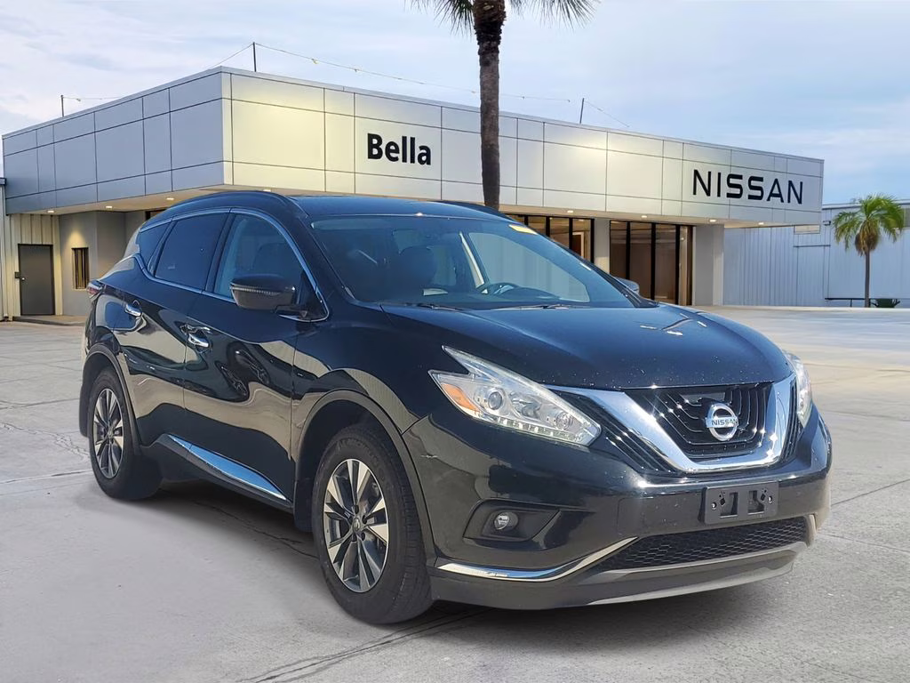 2017 Magnetic Black Metallic Nissan Murano SV AWD SUV