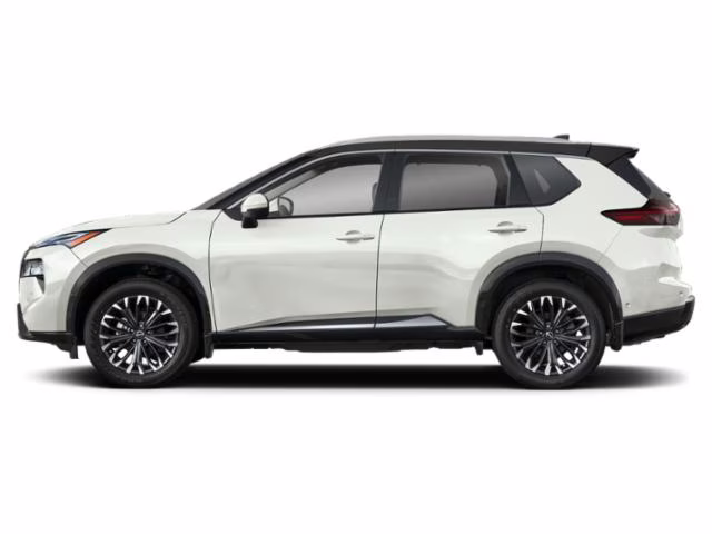2026 Everest White Pearl/Super Black Nissan Rogue Platinum AWD SUV