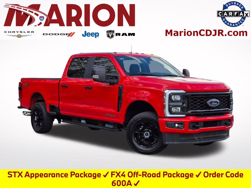 2025 Race Red Ford Super Duty F-250 SRW XL 4X4 Truck