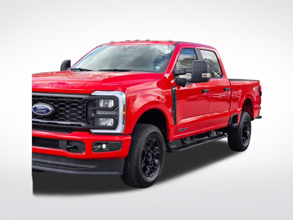 2025 Race Red Ford Super Duty F-250 SRW XL 4X4 Truck