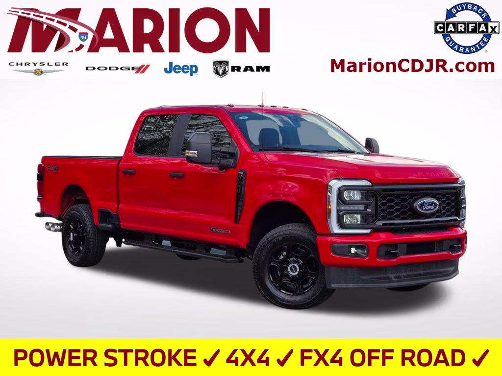 2025 Race Red Ford Super Duty F-250 SRW XL 4X4 Truck