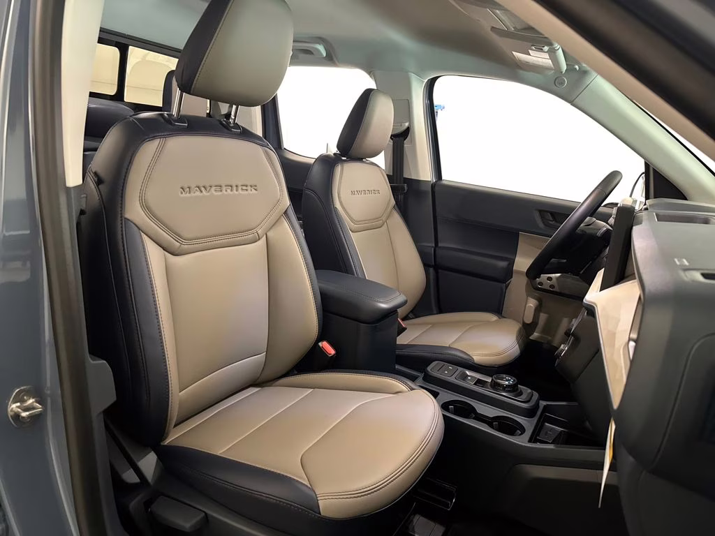 2026 Azure Gray Metallic Tri-Coat Ford Maverick Lariat AWD Truck