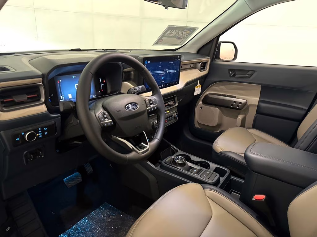 2026 Azure Gray Metallic Tri-Coat Ford Maverick Lariat AWD Truck