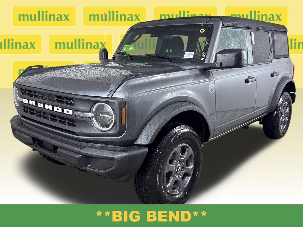 2026 Carbonized Gray Metallic Ford Bronco Big Bend 4X4 SUV