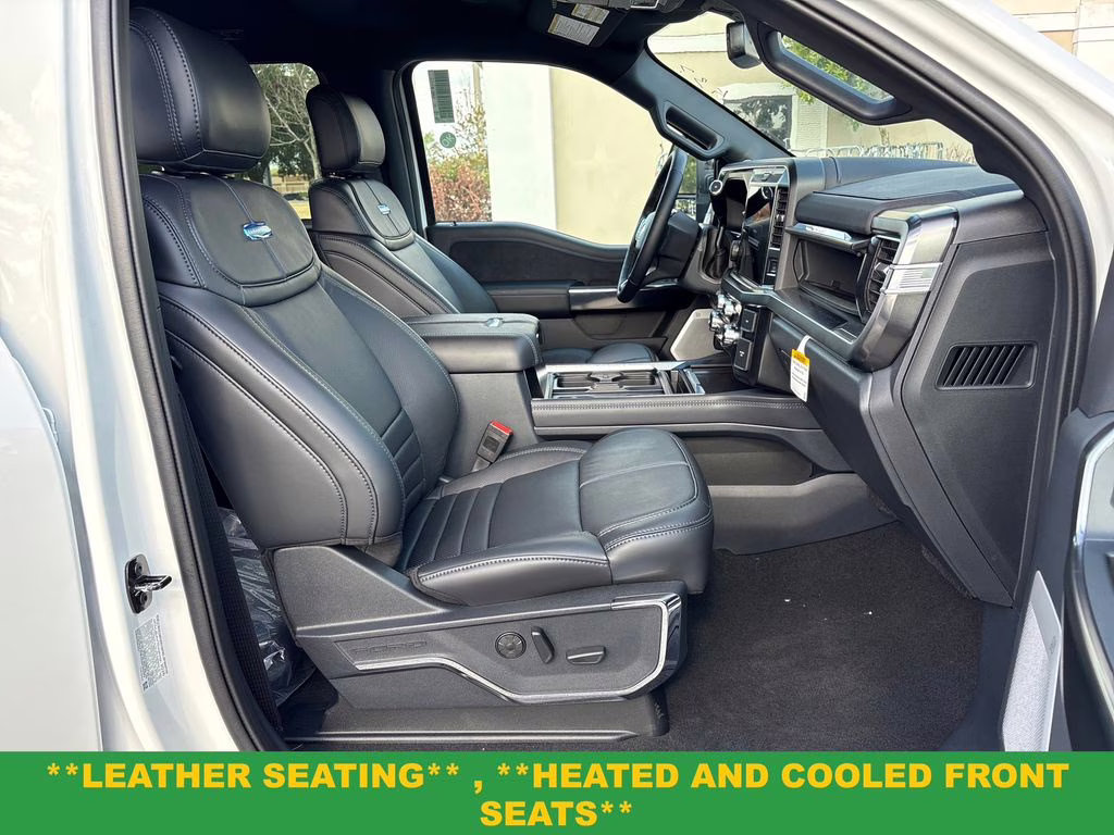 2026 White Metallic Ford Super Duty F-350 SRW Platinum 4X4 Truck