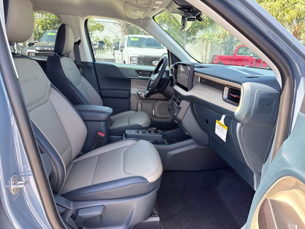 2026 Azure Gray Metallic Tri-Coat Ford Maverick Lariat AWD Truck