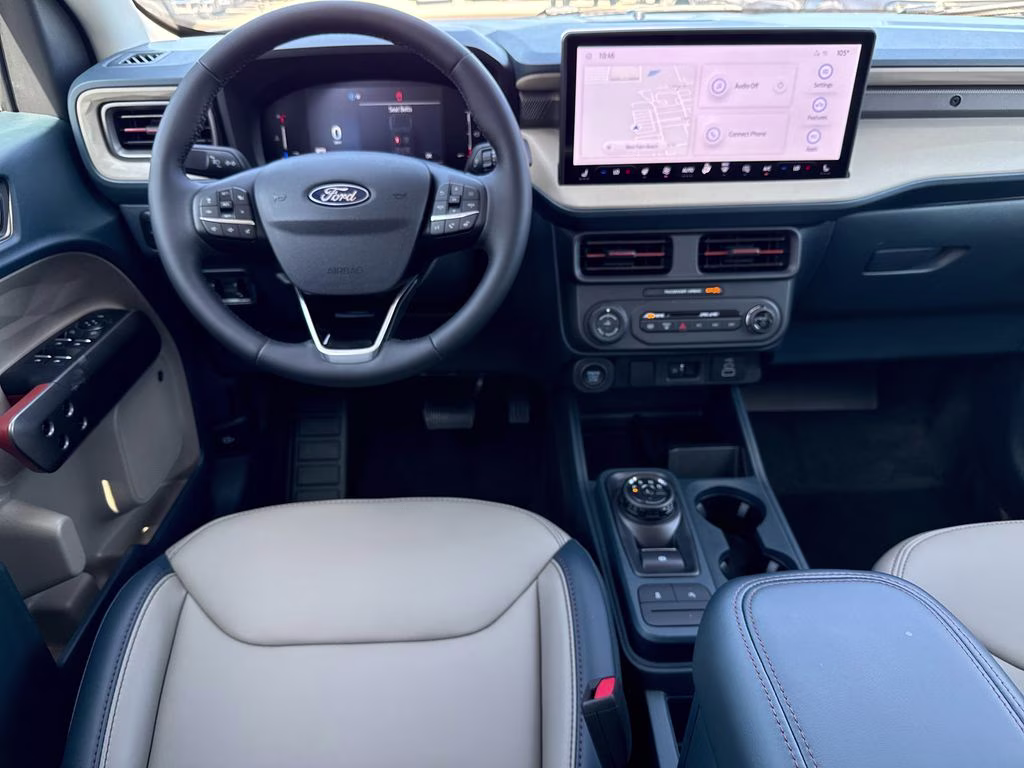 2026 Azure Gray Metallic Tri-Coat Ford Maverick Lariat AWD Truck