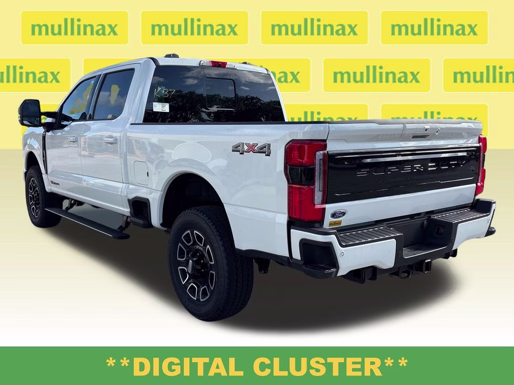 2026 White Metallic Ford Super Duty F-350 SRW Platinum 4X4 Truck