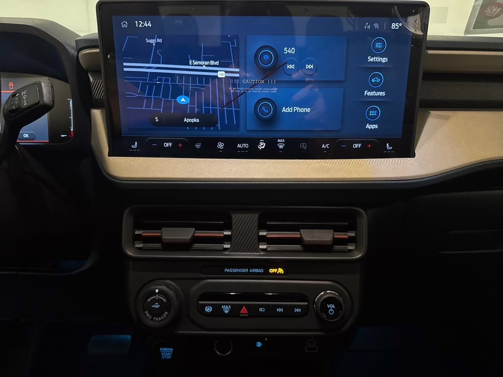 2026 Azure Gray Metallic Tri-Coat Ford Maverick Lariat AWD Truck