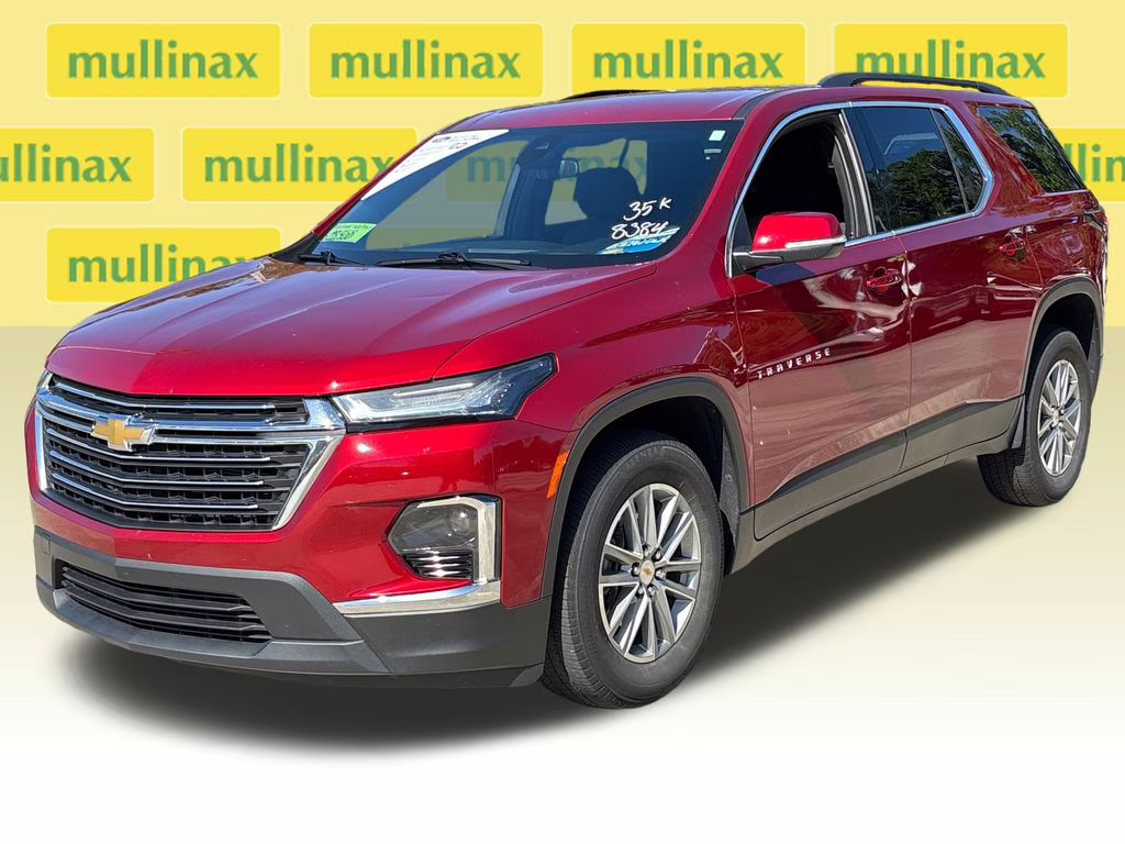 2023 Radiant Red Tintcoat Chevrolet Traverse LT FWD SUV