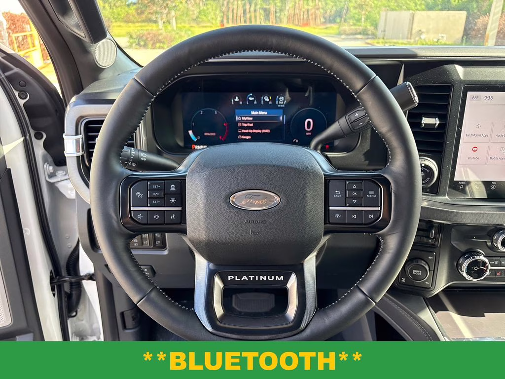 2026 White Metallic Ford Super Duty F-350 SRW Platinum 4X4 Truck