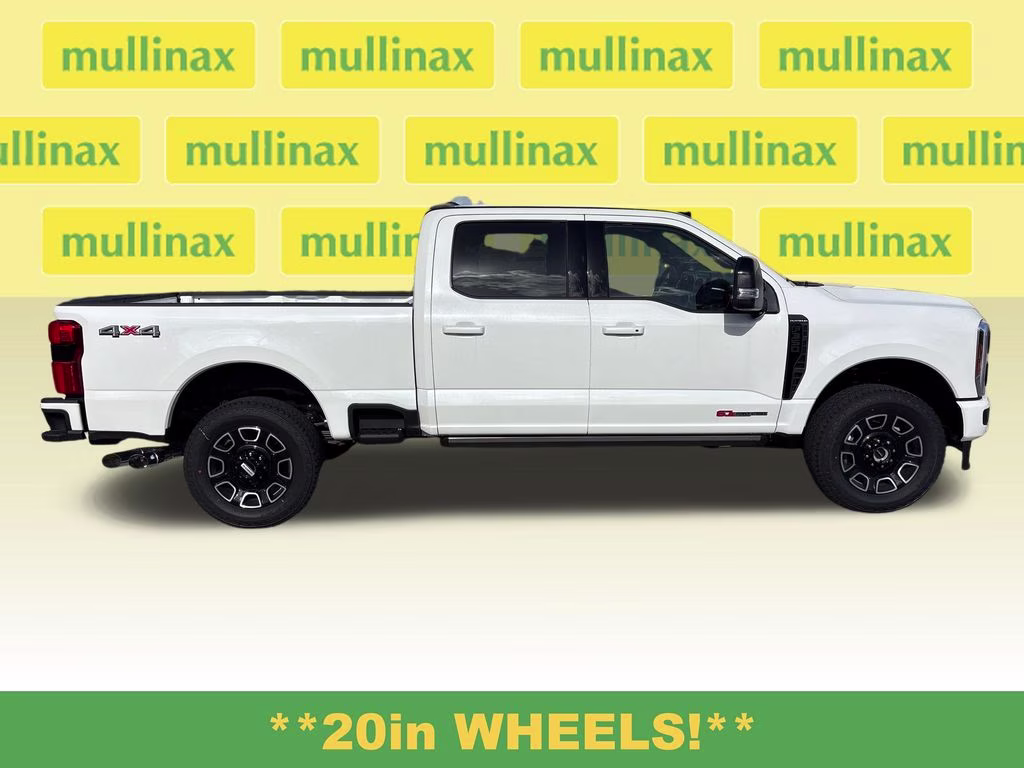 2026 White Metallic Ford Super Duty F-350 SRW Platinum 4X4 Truck