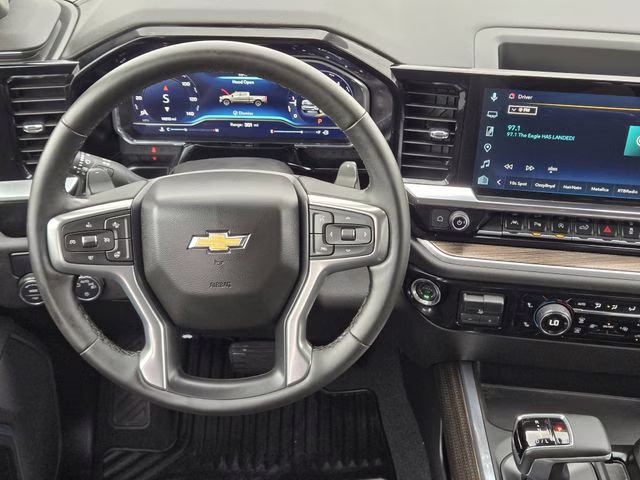 2025 Black Chevrolet Silverado 1500 LT RWD Truck