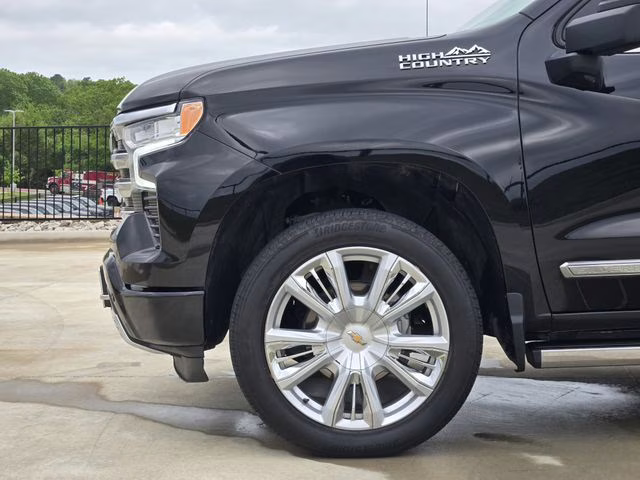2025 Black Chevrolet Silverado 1500 High Country 4X4 Truck