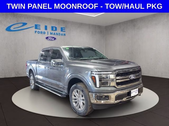 2026 Carbonized Gray Metallic Ford F-150 Lariat Chrome 4X4 Truck