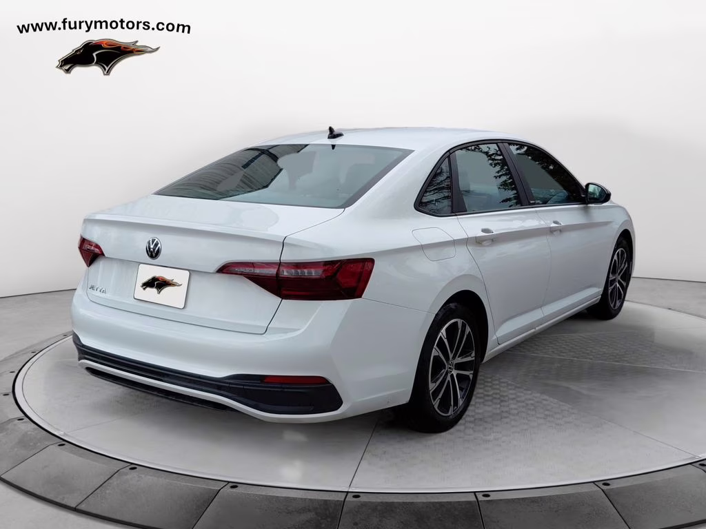 2024 Pure White Volkswagen Jetta 1.5T Sport FWD Sedan