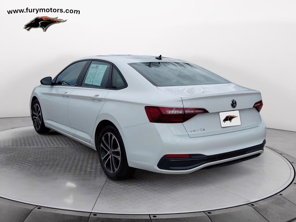 2024 Pure White Volkswagen Jetta 1.5T Sport FWD Sedan