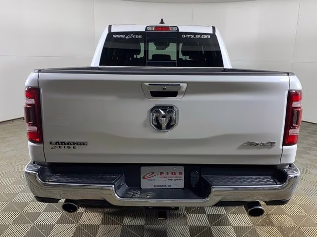 2022 Ivory White Tri-Coat Pearlcoat Ram 1500 Laramie 4X4 Truck