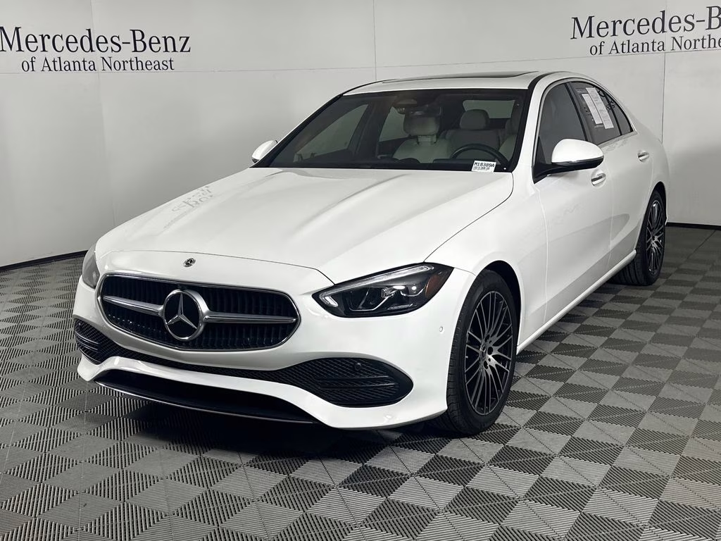 2023 Polar White Mercedes-Benz C-Class C 300 RWD Sedan