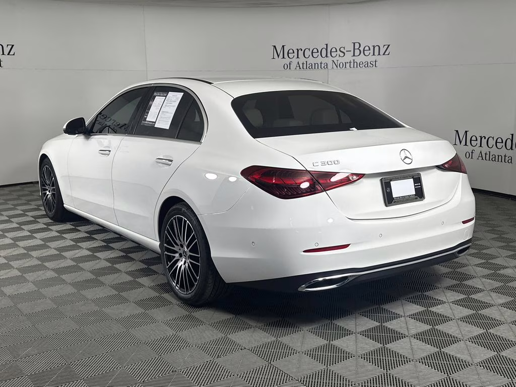 2023 Polar White Mercedes-Benz C-Class C 300 RWD Sedan