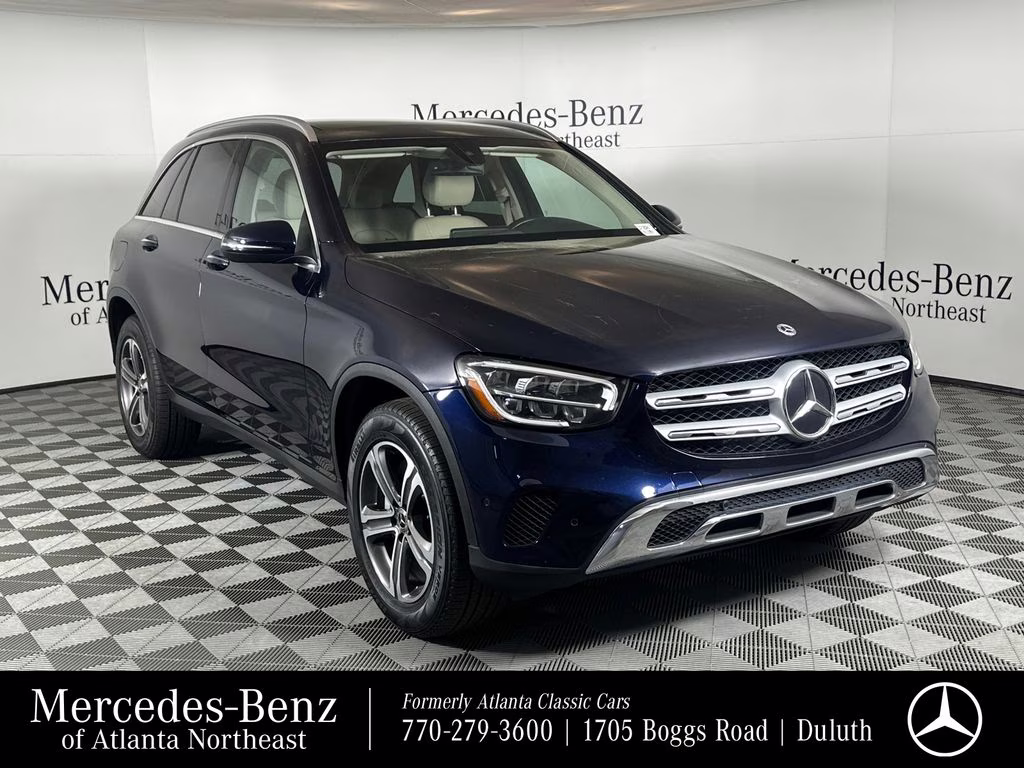 2021 Lunar Blue Metallic Mercedes-Benz GLC GLC 300 RWD SUV
