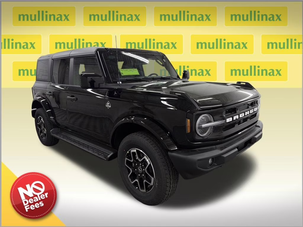 2026 SHADOW BLACK Ford Bronco Outer Banks 4X4 SUV