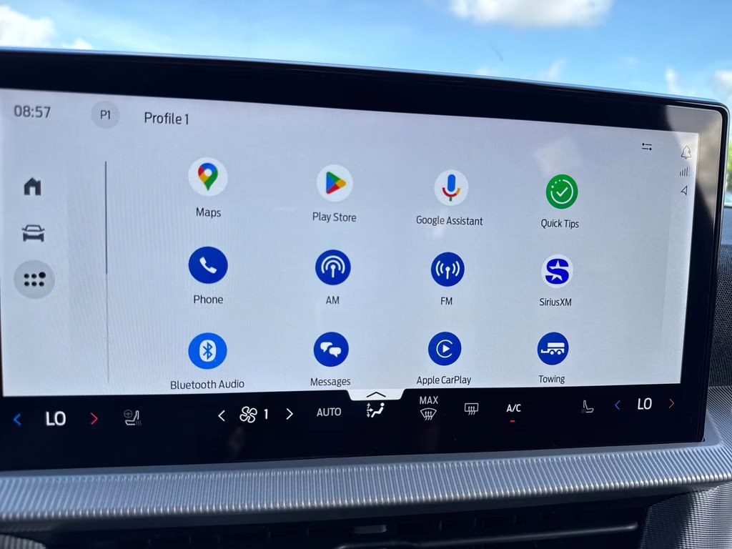 2026 Vapor Blue Metallic Ford Explorer ST-Line RWD SUV