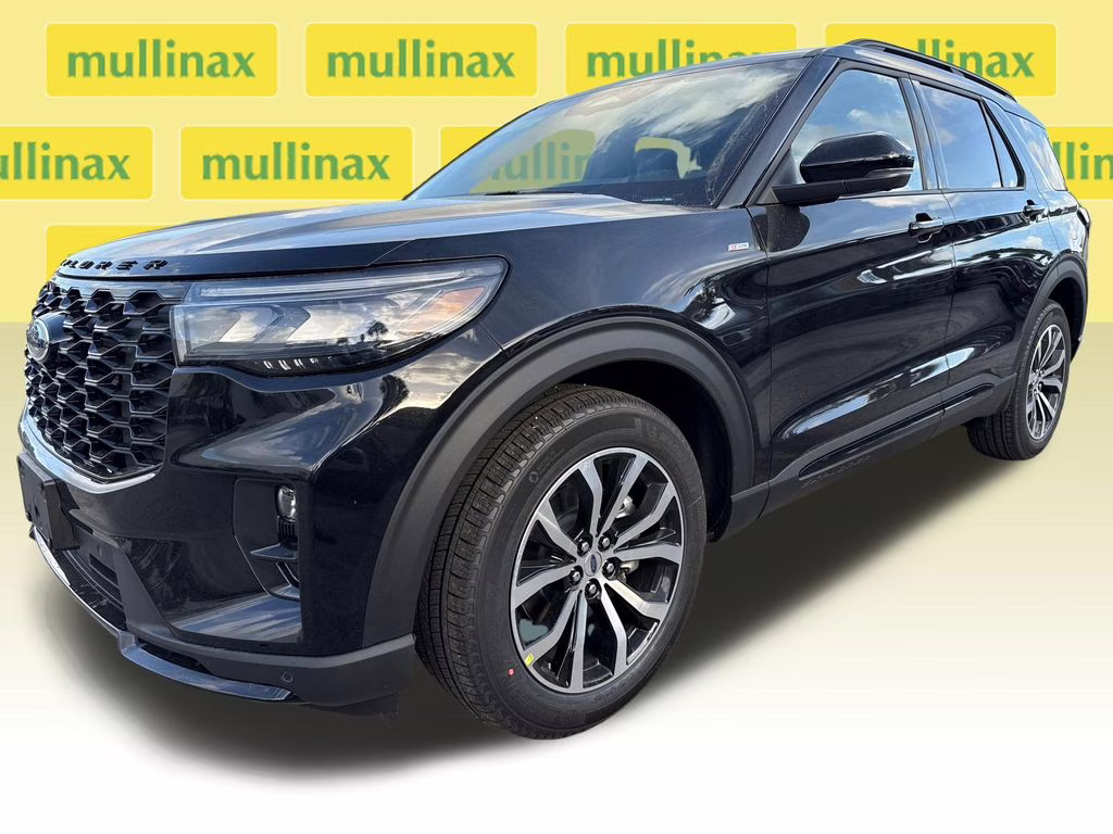 2026 Agate Black Metallic Ford Explorer ST-Line RWD SUV