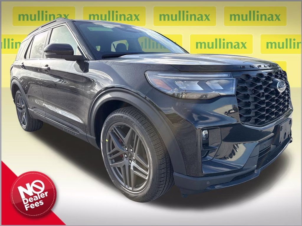 2026 Agate Black Metallic Ford Explorer ST 4X4 SUV