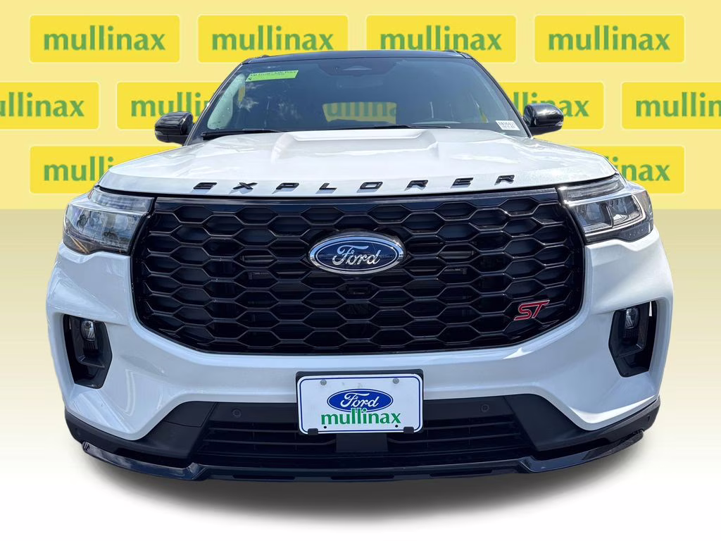 2026 Star White Metallic TC Ford Explorer ST 4X4 SUV