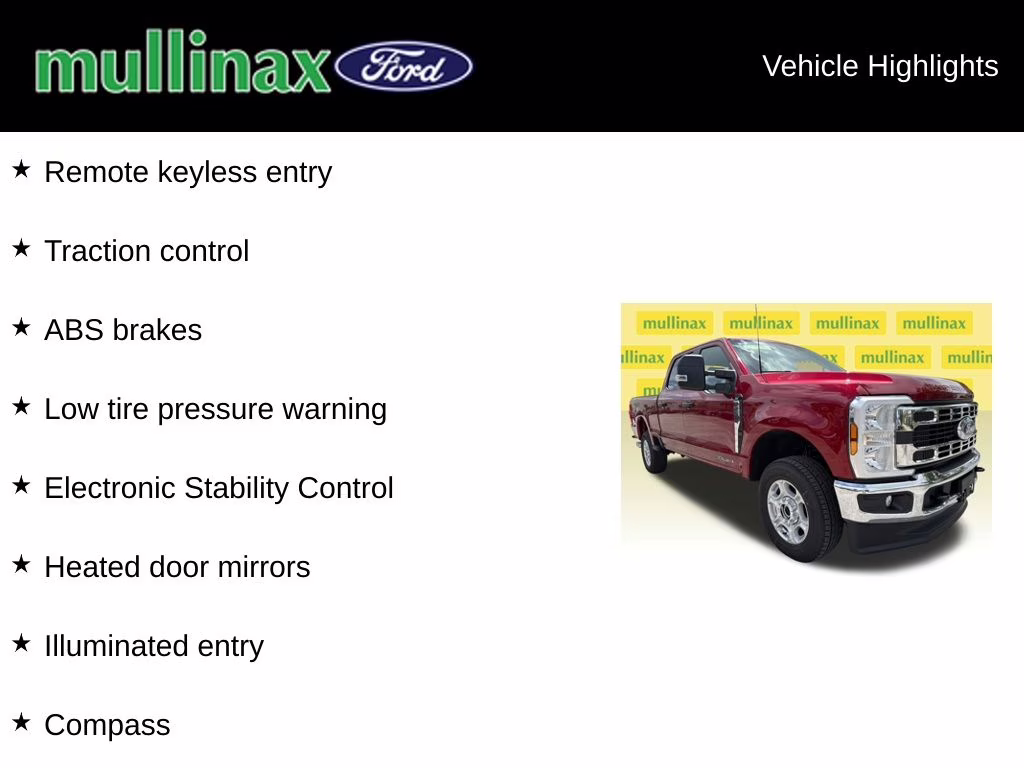 2026 Ruby Red Metallic Tinted Clearcoat Ford Super Duty F-250 SRW XLT 4X4 Truck