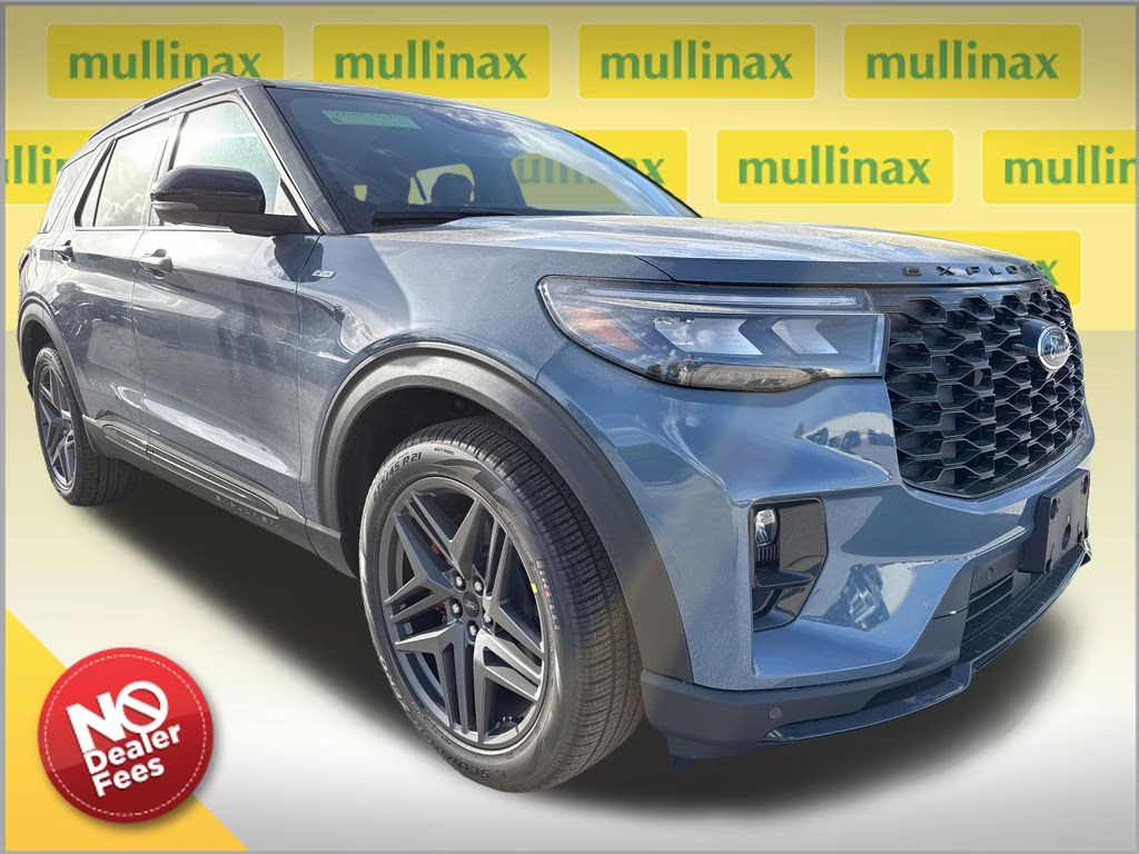 2026 Vapor Blue Metallic Ford Explorer ST-Line RWD SUV