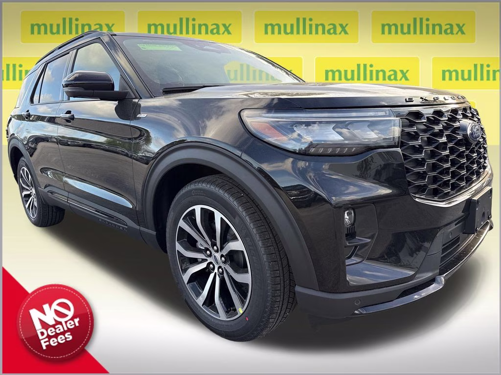 2026 Agate Black Metallic Ford Explorer ST-Line RWD SUV