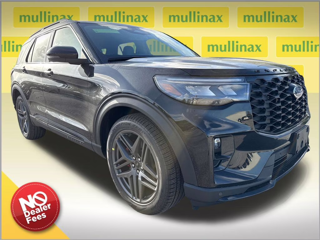 2026 Agate Black Metallic Ford Explorer ST 4X4 SUV