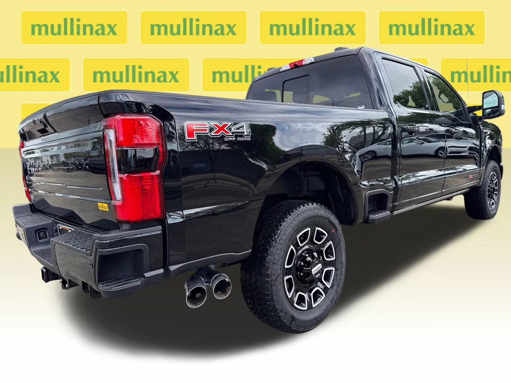 2026 Agate Black Metallic Ford Super Duty F-350 SRW Platinum 4X4 Truck