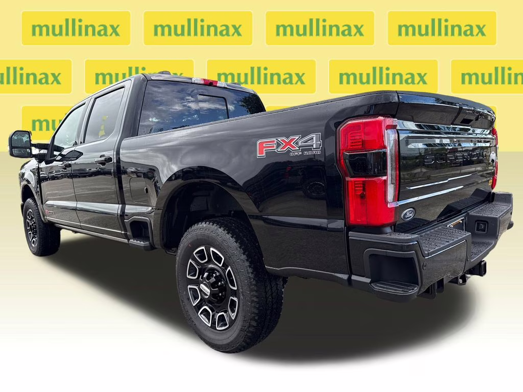 2026 Agate Black Metallic Ford Super Duty F-350 SRW Platinum 4X4 Truck