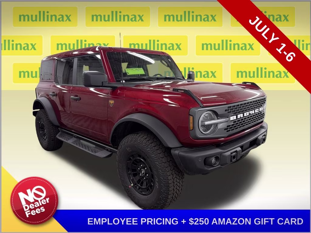 2026 RUBY RED TNTD Ford Bronco Badlands 4X4 SUV