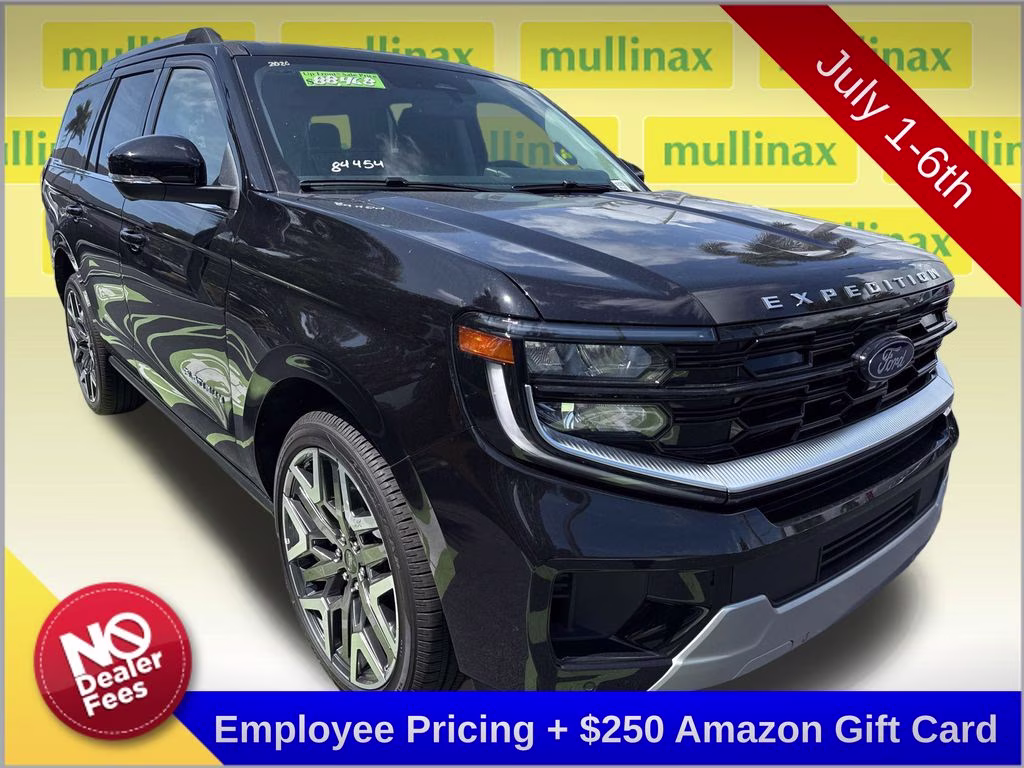 2026 Agate Black Metallic Ford Expedition Platinum 4X4 SUV