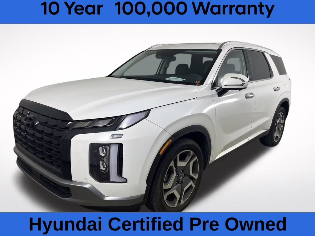 2025 Hyper White Hyundai Palisade SEL Premium AWD SUV