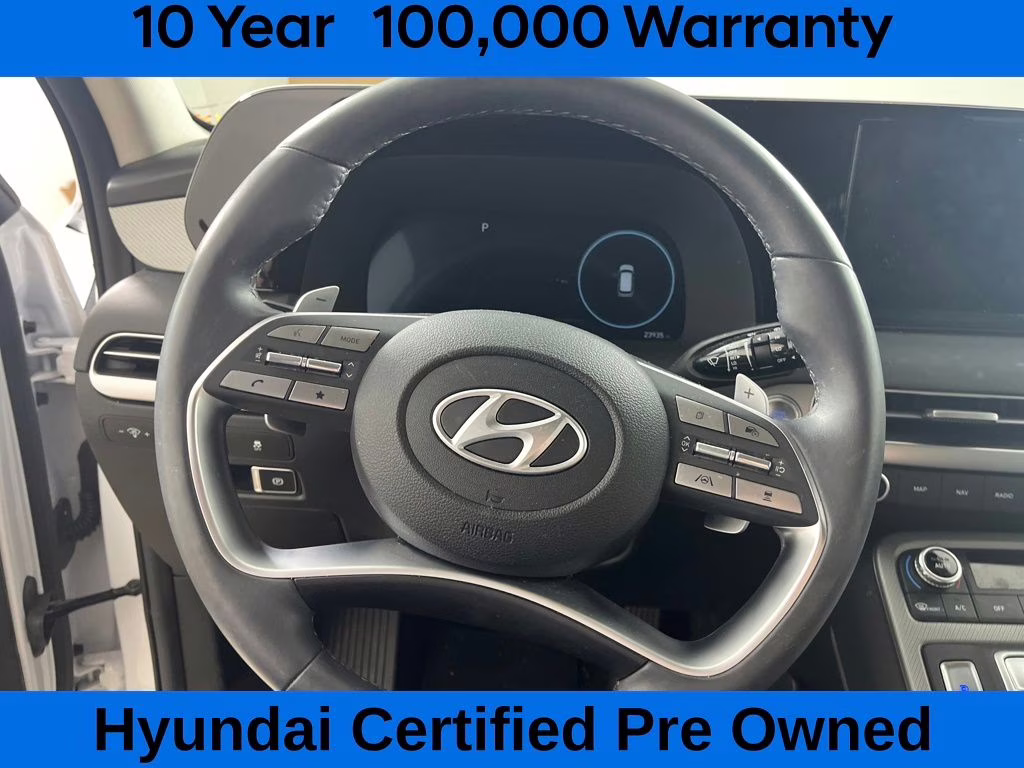 2025 Hyper White Hyundai Palisade SEL Premium AWD SUV
