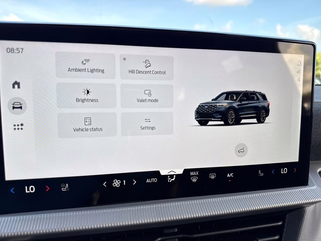 2026 Vapor Blue Metallic Ford Explorer ST-Line RWD SUV