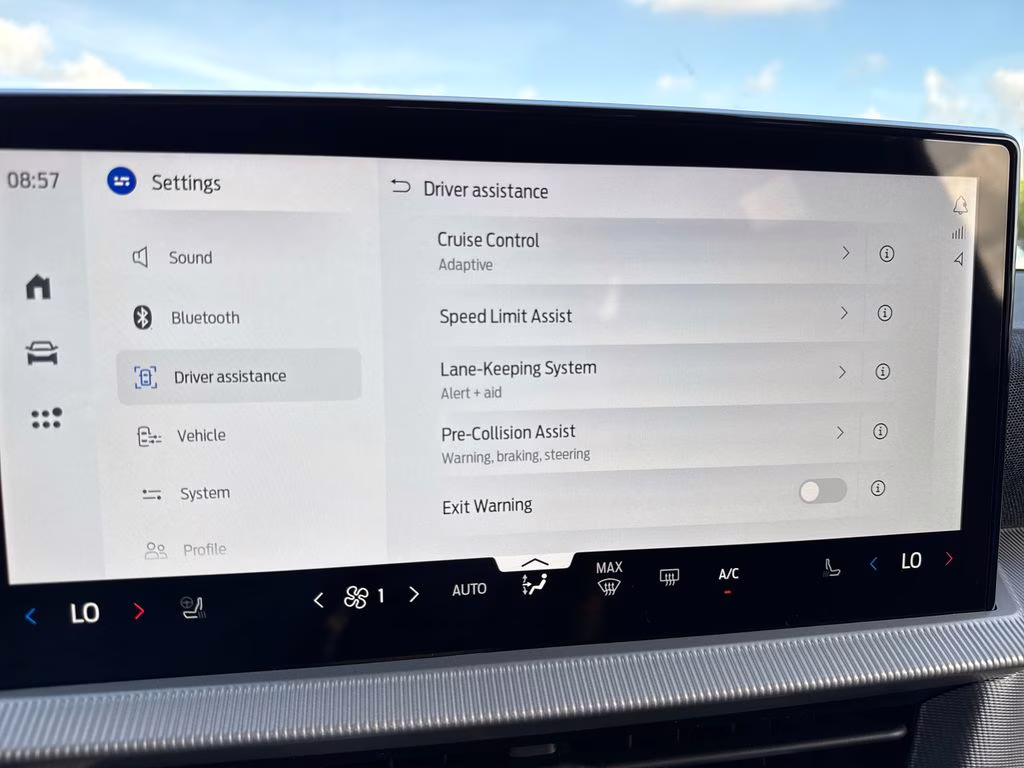 2026 Vapor Blue Metallic Ford Explorer ST-Line RWD SUV