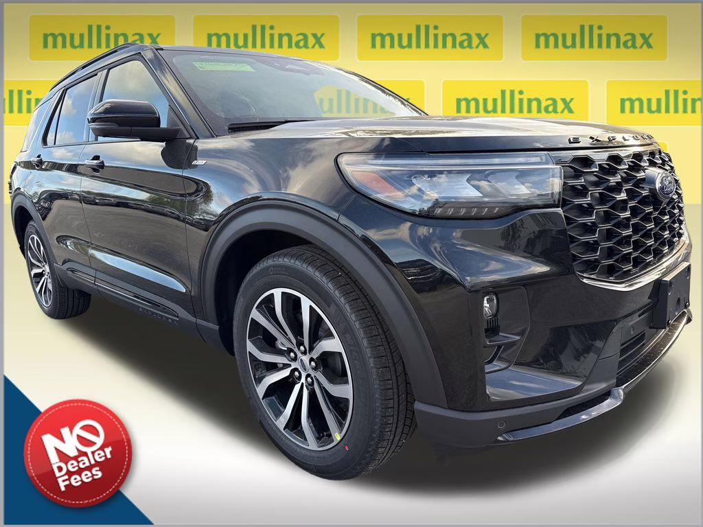 2026 Agate Black Metallic Ford Explorer ST-Line RWD SUV