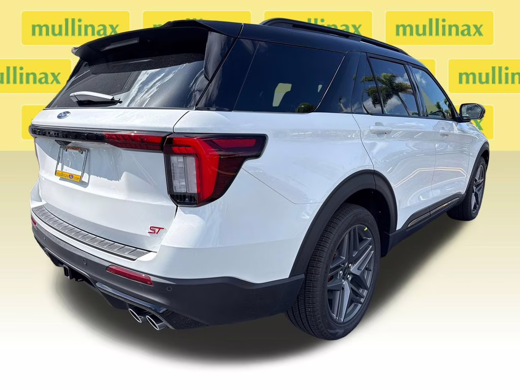 2026 Star White Metallic TC Ford Explorer ST 4X4 SUV
