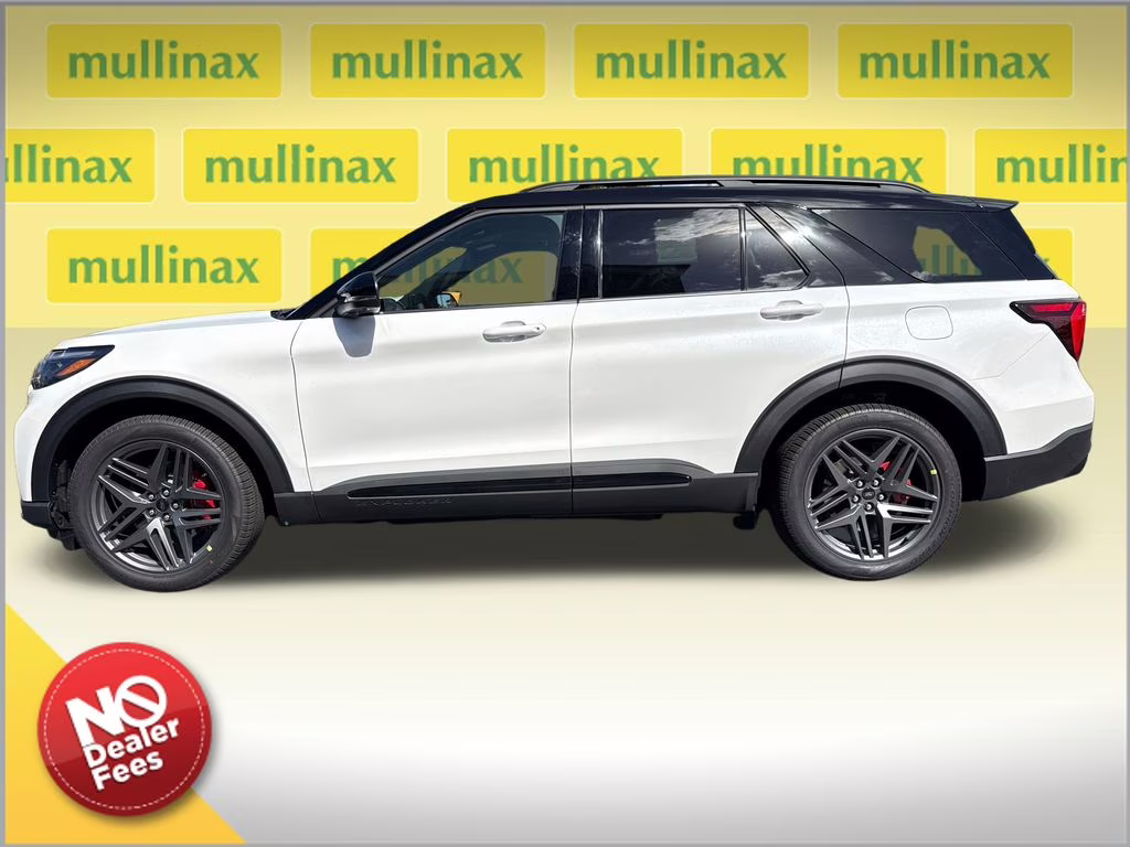 2026 Star White Metallic TC Ford Explorer ST 4X4 SUV