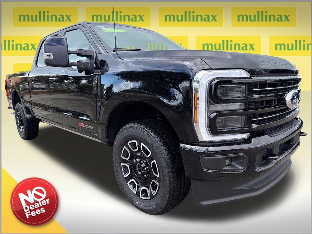 2026 Agate Black Metallic Ford Super Duty F-350 SRW Platinum 4X4 Truck